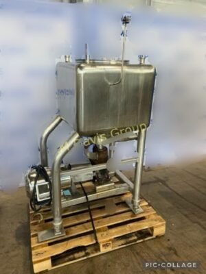 APV/Crepaco 50 Gallon liquefier, 10 HP drive